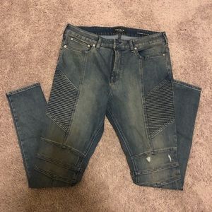 Pac Sun Moto Jeans Sz:36/32